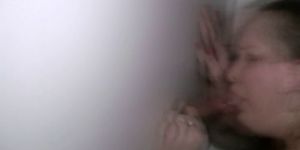 Real skank at gloryhole