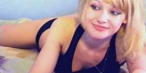 Blonde Cutie Horny On Her Webcam