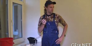 Sharing a tight beaver - video 18