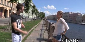 Oral sex with a hot babe - video 15