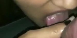 Sucking cock blowjob