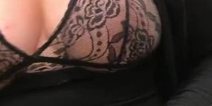 Abcb Wife in See through shirt i public store