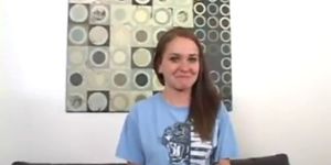 First time Creampie!!! (Sadie Grey)