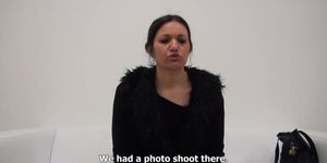 Amateur Lass At The Casting