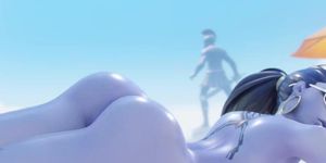 Widowmaker Booty Bounce Dance (A$$) [SFM] [PMV] [HMV]