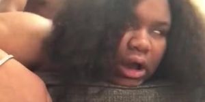 SEXY BBW GETS POUNDED ON THE EDGE OF THE COUCH MAKING SEXY FACES