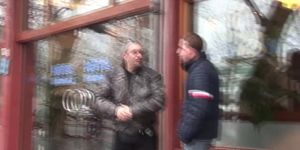 RED LIGHT SEX TRIPS - Hooker in boots fucking a client to climax