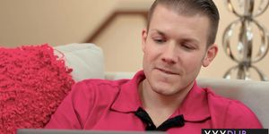 Sexy petite brunette teen passion massage a bad husband (Jill Kassidy)