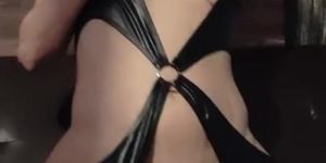 First try out of massive dildo 10" by 6.5cm girth ,
