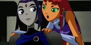 Starfire Helping Raven Relax - video 1