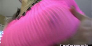 Blondie Nadia gets her pussy destroyed (Nadia Styles)
