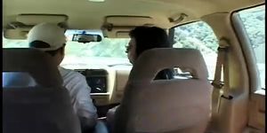 Classic Matures Outdoor Threesome