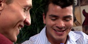 NEXT DOOR WORLD - Latin hunk sucks and fucks muscled jock