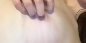 Playing with my tight wet pussy thinking about your giant dick