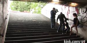 Public humiliation for sexy siren - video 26