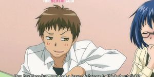 Young colleagues screw uncensored Anime hentai