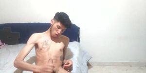 Latin Boy Pervert Boy Jacking Off