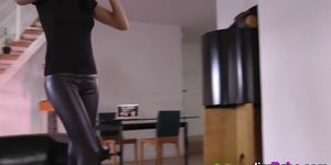 Tongued euro teen fucked