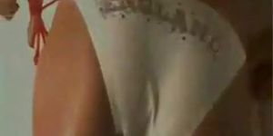 Shooting a big load over Alice Goodwin