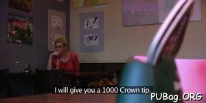 Cunt of a public agent gets banged - video 4