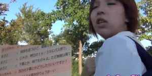 Asian gets mouth cummed