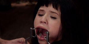 Spreaded mouth slave gets fucked (Tommy Pistol)