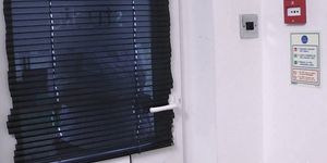 BUSTY WORK - Blonde secretary blowjob and fuck at work