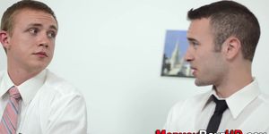 Mormon cums on gay hole
