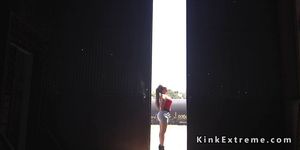 Huge tits slave trained in threesome (Richelle Ryan)