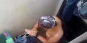Indian Maid Voyeur Shower
