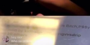@pvertricn_e fingering twerking and moaning on @ojduzit Instagram live. Amos and amoig @chris_a6939