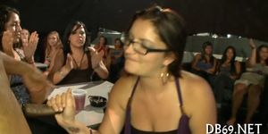 Wet and erotic pecker sucking - video 14