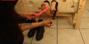 Latina Spies Tickled