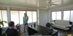 LOAN4K. Young lady has perfect sexy body so why she can get a loan