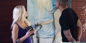 Horny petite Mia Scarlett gets banged