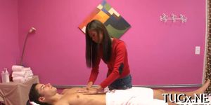 Enjoy watching sex during massage - video 15