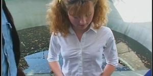 Babysitter does black DP