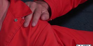 Two handsome dude anal gay fucked (Roman Todd, Travis Stevens)