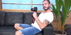 Dark-haired cutie came to a casting and got fucked hard