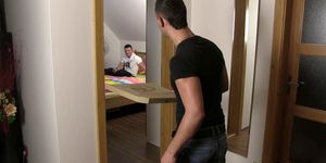 GAME FOR GAY - Delivery boy involved into gay game