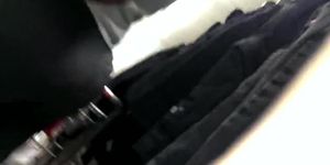 THICK BLACK MATURE ASS VPL CANDID CAM