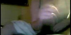 White chick blows black dick 1 - Deep Throat and Swallows Cum