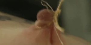 Extreme tit torture to babe - video 1