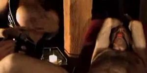 Brutal femdom burning