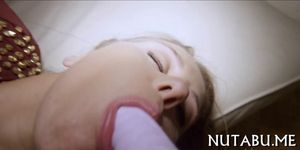 Cute teen in a solo session - video 10