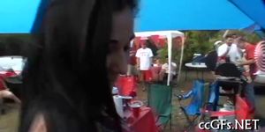 Wet teenies in lesbian games - video 4