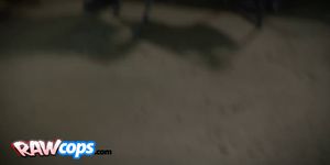 Busty cops get banged by stranger