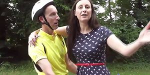 JIM SLIP - British milf in stockings assfucked