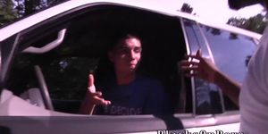 BLACKS ON BOYS - Landon Matthews Rubs And Takes A Black Cock