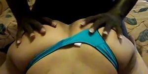 Black guy fucking big ass white woman